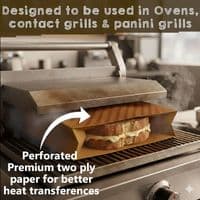 Premium Biodegradable Thermal Hot Food | Oven | Grill Bags | 5 Sizes
