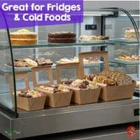 Premium Compostable Hot & Cold Food Boxes with NatureFlex Window | Takeaway Boxes