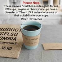 N89 16oz Compostable Coffee Cups | Single Wall Hot Cups (455ml)