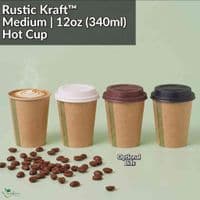 N89 16oz Compostable Coffee Cups | Single Wall Hot Cups (455ml)