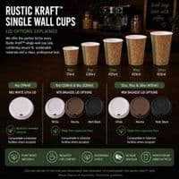 N89 16oz Compostable Coffee Cups | Single Wall Hot Cups (455ml)