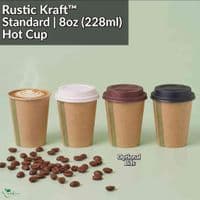 N89 16oz Compostable Coffee Cups | Single Wall Hot Cups (455ml)