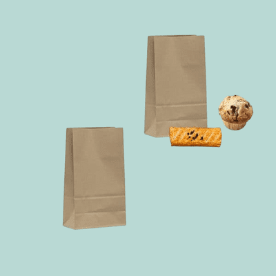 S1 Bulk Small Premium Biodegradable Compostable Disposable Food Bags 12x6