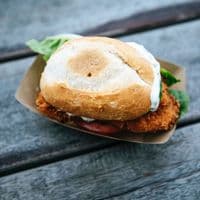 S1 Small Kraft Budget Compostable Bakery & Snack Trays 4x3