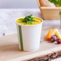 Simply White Compostable Soup & Ice Cream Containers 24oz | Pack of 25