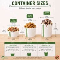 Simply White Compostable Ice Cream & Soup Containers | Pack of 50