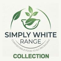 Simply White Folia Bagasse Food Box with Storage Flaps | Box of 300