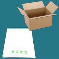 Sugarcane Compostable Mailing Bags | All Sizes (Letter to Parcel)