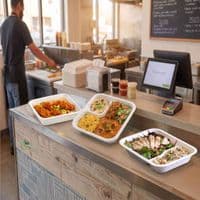 N210 Premium Sugarcane Compostable Food Trays | Oven Safe