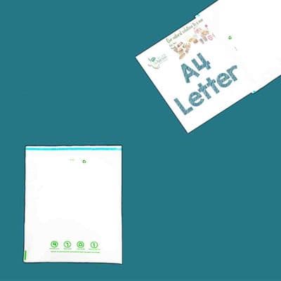 Sugarcane Large Letter Compostable Mailing Bags | L318 x W225mm |  Pack of 100