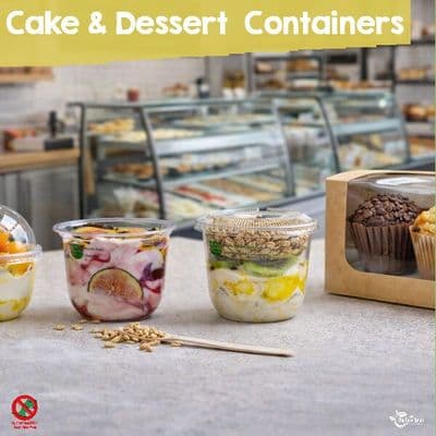 Sustainable Cake & Dessert Packaging