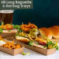 Compostable Kraft Sandwich Wedge Boxes | UK Made | The Pure Option