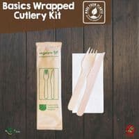 Eco-Friendly Birch Wood Disposable Cutlery | FSC Certified Sets
