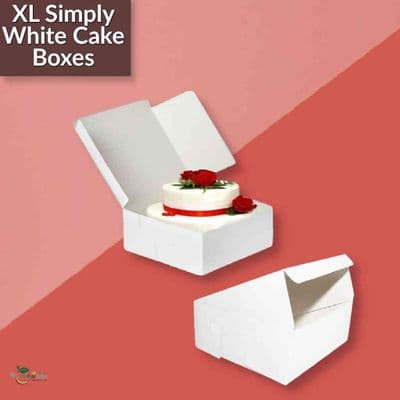 XL Cardboard Compostable Folding Cake Boxes 12x12
