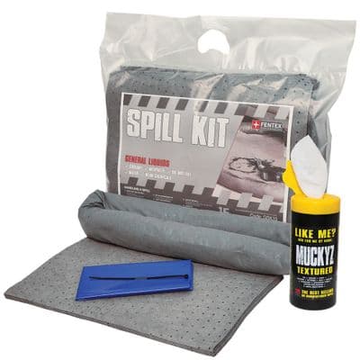 15 Litre General Purpose Spill Kit | Sealed Break Pack | Pack of 10 | GSK15BP