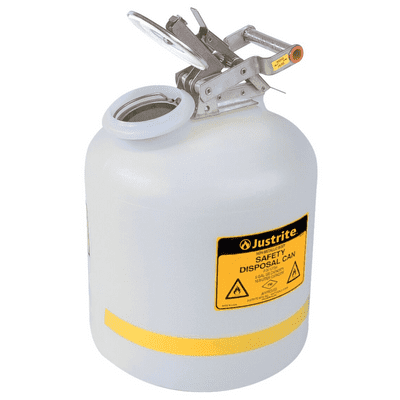 19ltr Justrite Liquid Disposal Safety Can - 12754