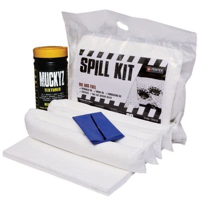 20 Litre Oil & Fuel Spill Kit | Sealed Break Pack | Pack of 5 | OSK20BP