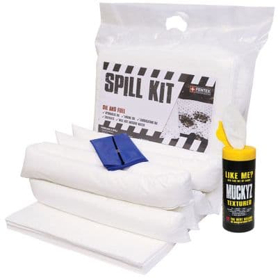 40 Litre Oil & Fuel Spill Kit | Sealed Break Pack | Pack of 3 | OSK40BP