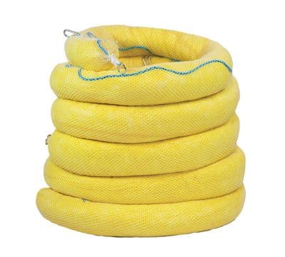Chemical Absorbent Booms 13cm x 3m Pack of 4 - CB4-120