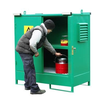 Chemstor Shelved Unit for 20 x 25ltr Containers - CS5