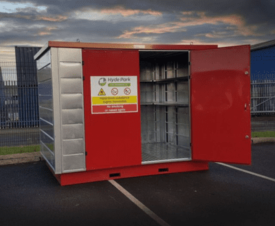 COSHH Bunded Walk-In Store | Fire-Rated Hazardous Storage