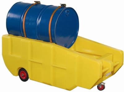 Drum Bund Trolley Storage, Transportation & Dispensing 1 x 205ltr Drum 230ltr Sump - BT230