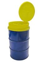 Drum Funnel with Hinged Lid, Debris Strainer & Ridges (For 205ltr Open or Closed Head Drums) - DF1