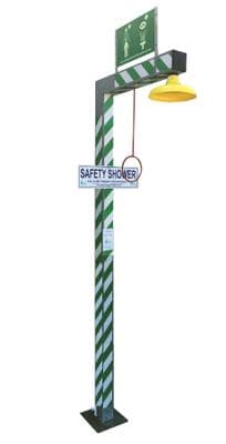 Frost Protected Safety Shower | Outdoor Use | Mains-Fed | FS1H