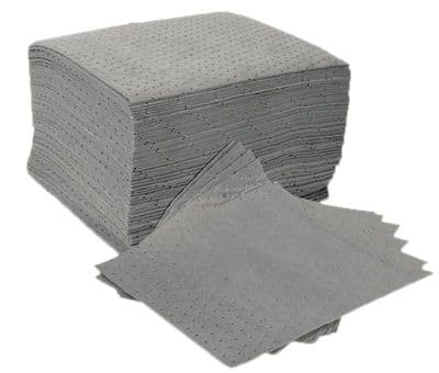 General Purpose Absorbent Pads Poly Wrapped 200 Pads (Pack of 5) - GBV-200