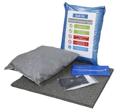 General Purpose Spill Kit in Sealed Break Pack 10ltr (Pack of 10) - GSK10BP