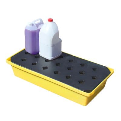 General Purpose Spill Tray / Drip Tray with Grid 805 x 405 x 170mm 31ltr Sump - ST30