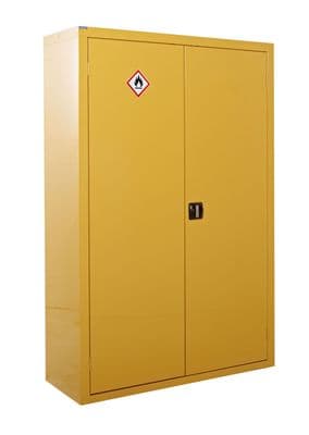 Hazardous Floor Cupboard - 3 Shelves - H1800 x W1200 x D460mm - CZ181246ZYXX