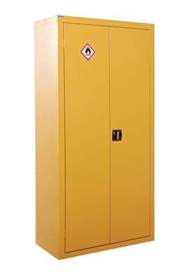 Hazardous Floor Cupboard - 3 Shelves - H1800 x W9000 x D460mm - CZ189046ZYXX