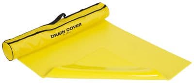 Heavy Weight Drain Cover 91 x 91cm in Wall Mounted Holdall - ADPL/HL