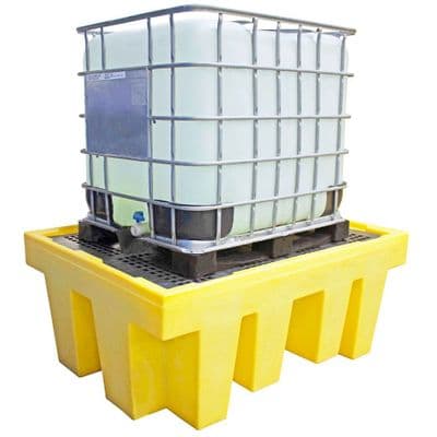 IBC Bund Spill Pallet for 1 x 1000 Litre IBC  1100 Litre Sump (BB1)