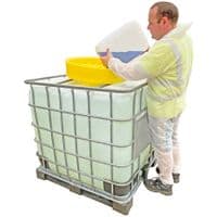 IBC Funnel & Lid with Integral Debris Strainer (For Use With 1000ltr IBC) 640Ãƒcm x 150cm - DF200