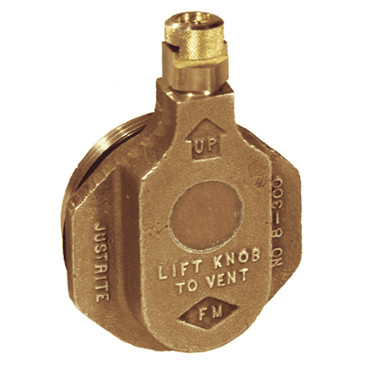 Justrite Brass Safety Drum Vent  - 08300
