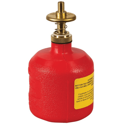 Justrite Polyethylene Safety Dispenser Can 0.24ltr - 14004