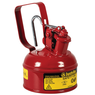 Justrite Type I & Type II Safety Cans For Flammables