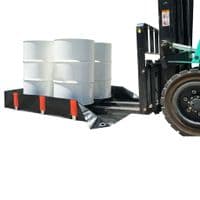 Multi-Function PVC Containment Bund 150 x 150 x 24cm for 4 x 205ltr Drums / 1 x IBC 562ltr Sump- EB3