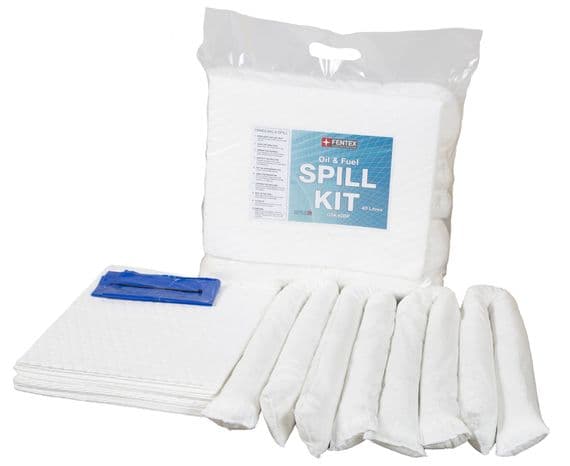 Oil & Fuel Spill Kit in Sealed Break Pack 40ltr (Pack of 3) - OSK40BP