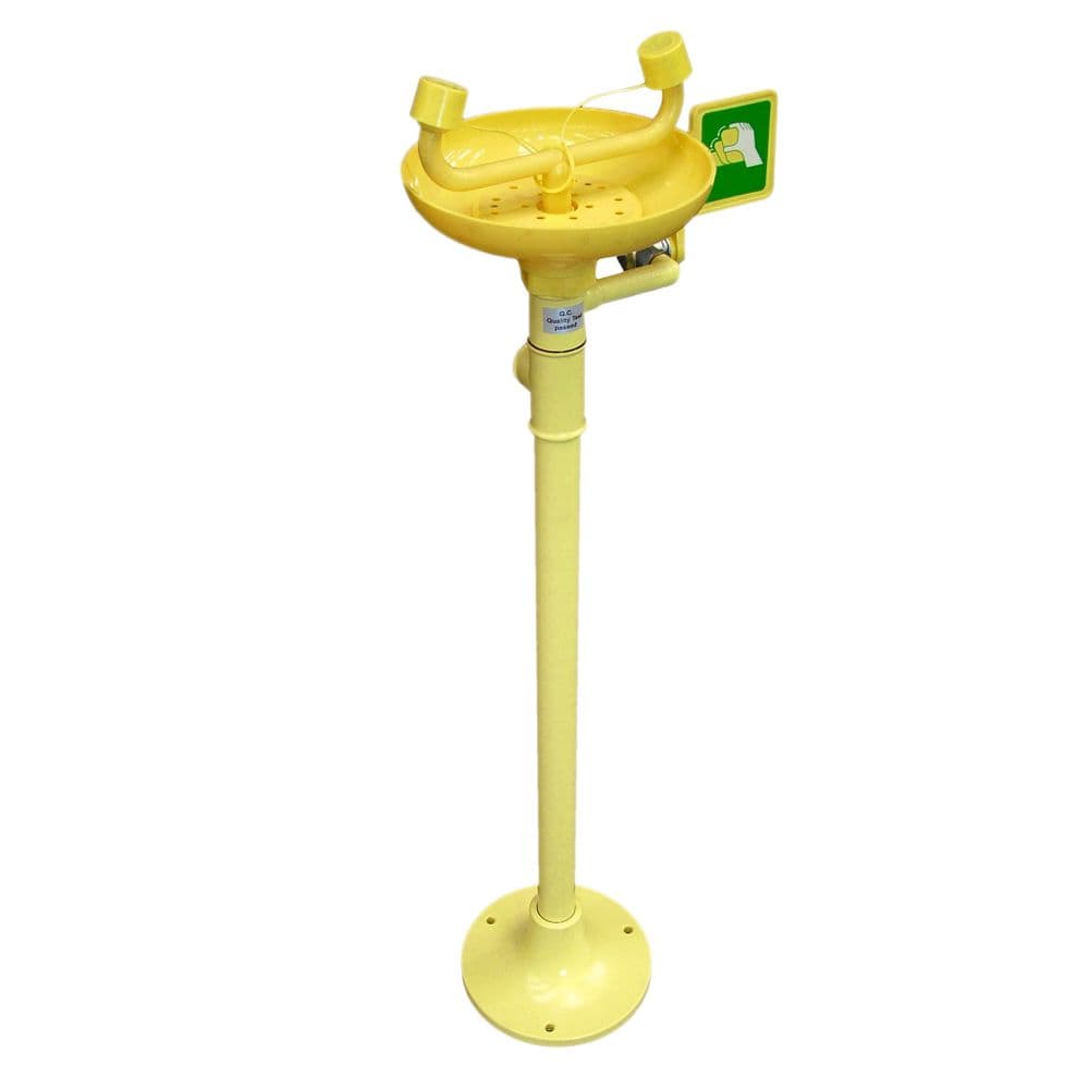 Pedestal Mounted Emergency Eye Wash with ABS Basin - PMEW