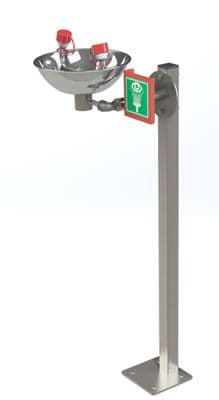 Pedestal Mounted Open Bowl Eye/Face Wash - STD-85G(D)/P