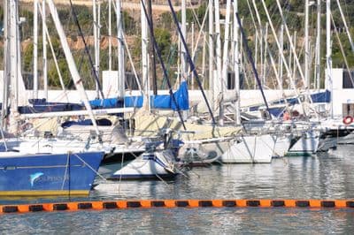 Permanent Boom Overall 500mm H - PB500