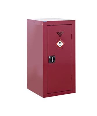 Pesticide & Agrochemical Floor Cupboard - 1 Shelf - H700 x W350 x D300mm - CP703530ZRXX