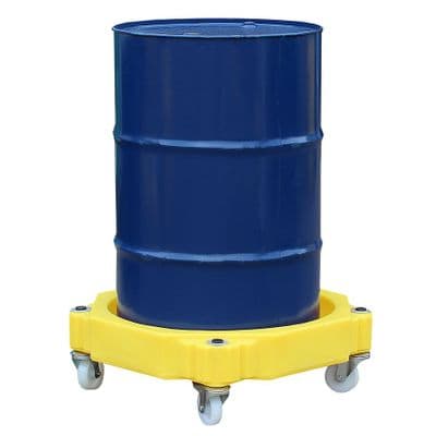 Poly Drum Dolly with 4 Wheels for Moving 205ltr Drum 30ltr Sump - PDD