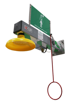 Safety Shower | Wall Mounted | Stainless Steel & Heavy-Duty | WM1G