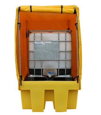 Soft Cover IBC Bund Spill Pallet  1100 Litre Sump (BB1C)