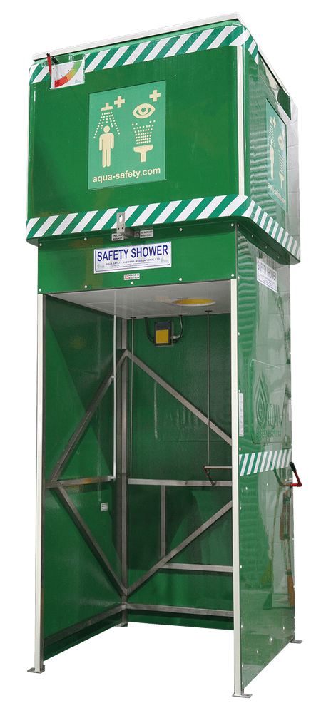 Tank-Fed Safety Shower Self-Contained Unit 1500L Tank All Climates TS1500