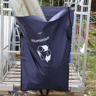 Tidy Sack Waste Collection Bag (Pack of 5) - Aluminium